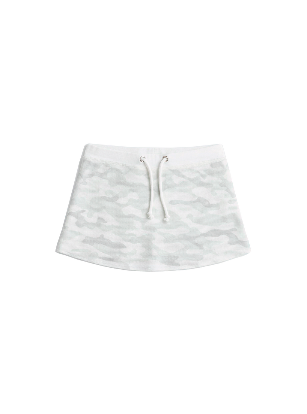 camo mini skirt